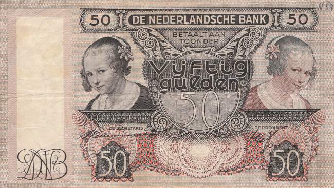50 Gulden p58 15.1.1941